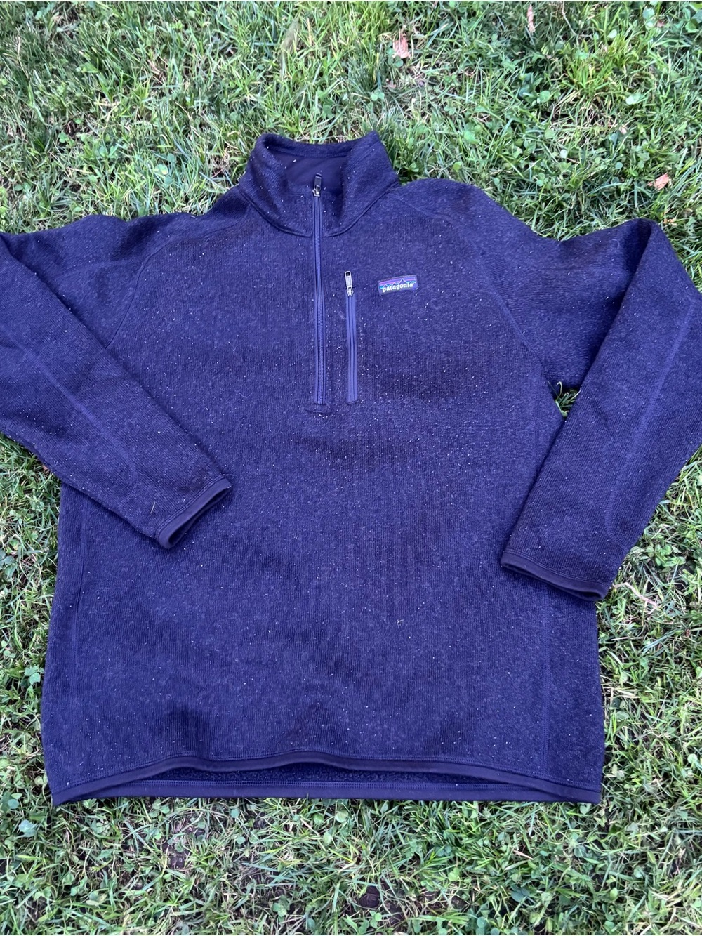 Patagonia Men’s Black Half-Zip Fleece Pullover